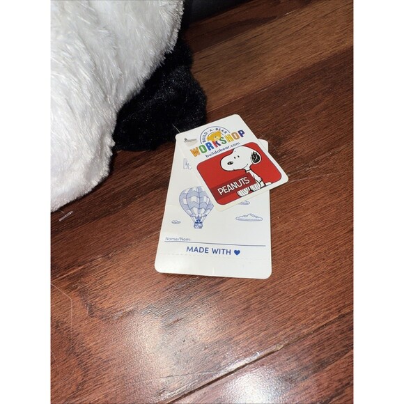 NWT Build A Bear Snoopy Peanuts Stuffed Animal Plush With Outfit And Collar - Picture 5 of 8